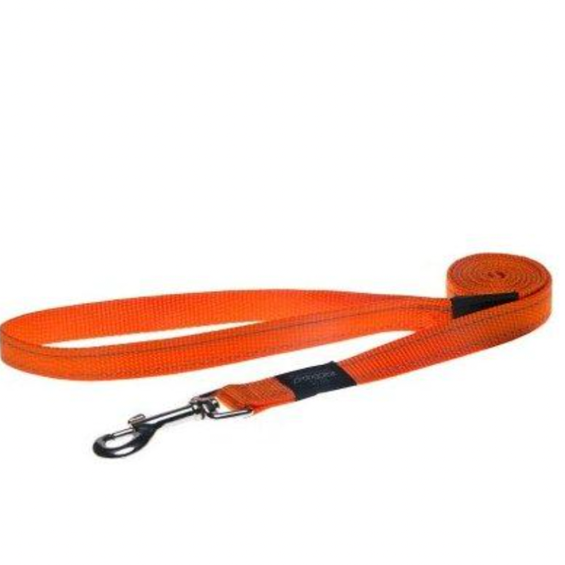 Hunde Langleine Orange 20 MMX1,8 MTR